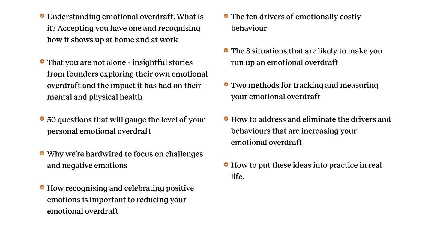 Emotional Overdraft website on desktop, screen 05