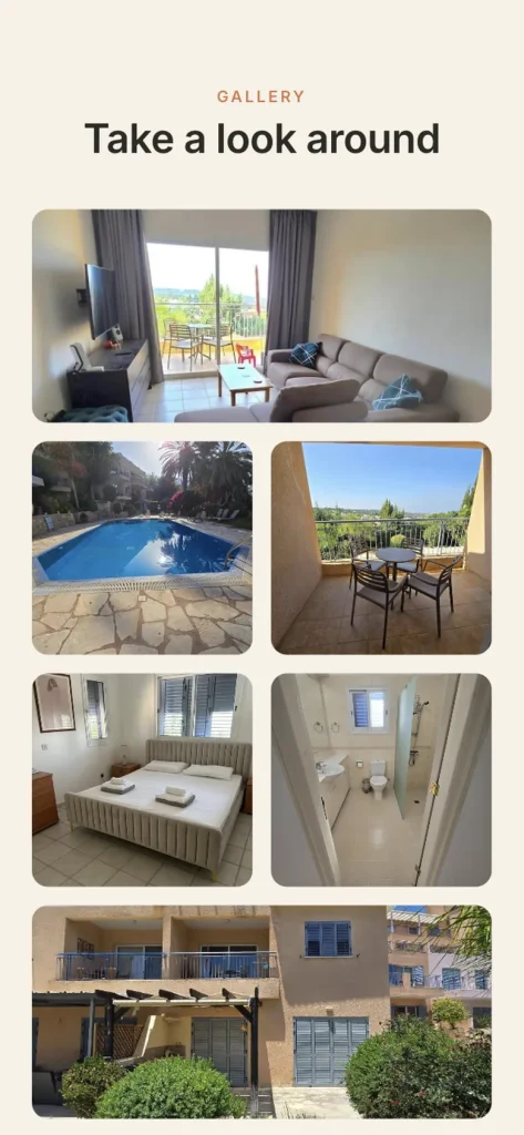 Tala Hills Properties website on mobile, screen 01